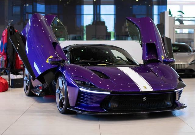 ͽ�� BBR1217N BBR 1/12 �ե��顼�� �ǥ��ȥ� Ferrari Daytona SP3 Viola Dino - Tetto Aperto 