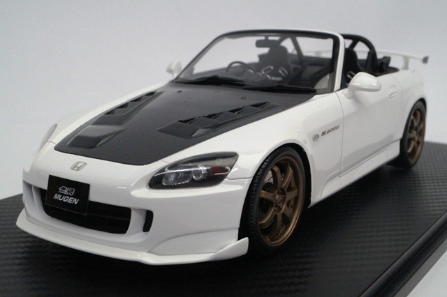 17B11-01GPB onemodel 1/18 ۥ S2000 Mugen GP Bronze Wheel - Grand Prix White