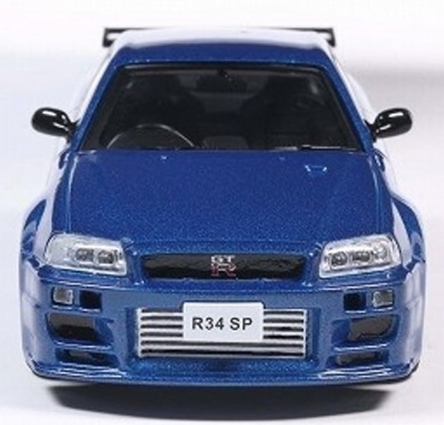 予約 KBSP001 KBモデル 1/43 R34 Special 2026 M・ブルー , Boost Gear