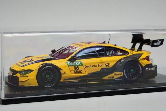 1/43 スパーク SG635 ドイツポスト BMW M4 DTM BMW TEAM RMR