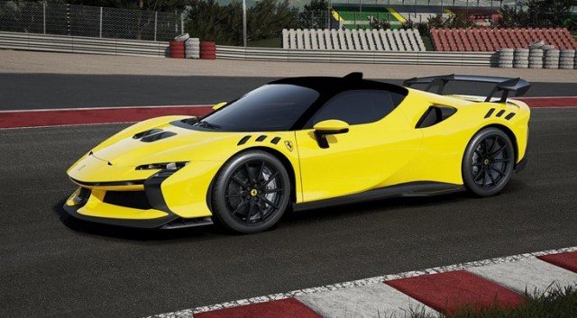 ͽ�� FE041E MR 1/18 �ե��顼�� Ferrari SF90 XX Stradale Giallo Tristrato