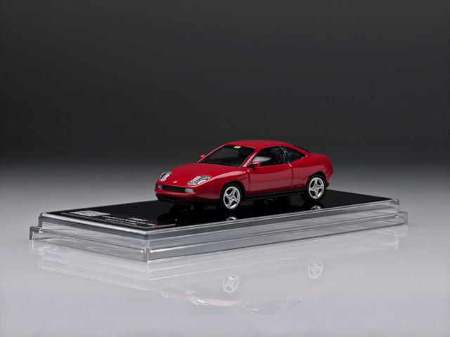 予約 Carport Model 1/64 フィアット クーペ Fiat Coupe Flame Red