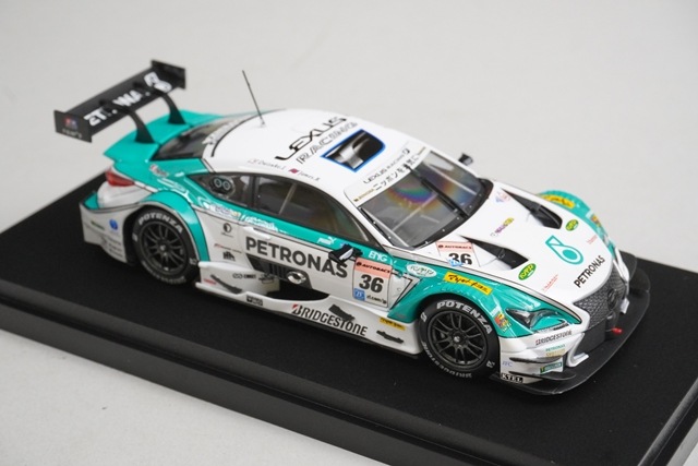 1/43 エブロ 45264 レクサス ペトロナス トムス RC F スーパー GT500
