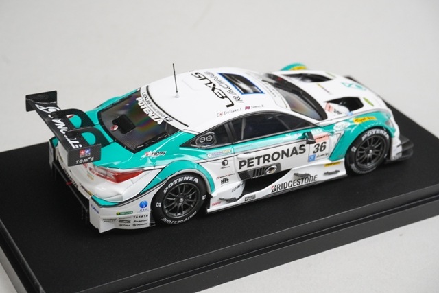 1/43 エブロ 45264 レクサス ペトロナス トムス RC F スーパー GT500