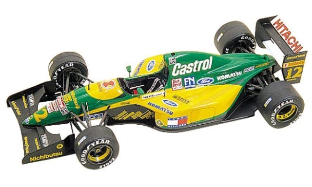 1/43 メタルキット　ロータス　タイプ91 F1 完成塗装品　中古 1/43 スパーク TR019 Forza特注 ロータス Judd 101 ブラジルGP