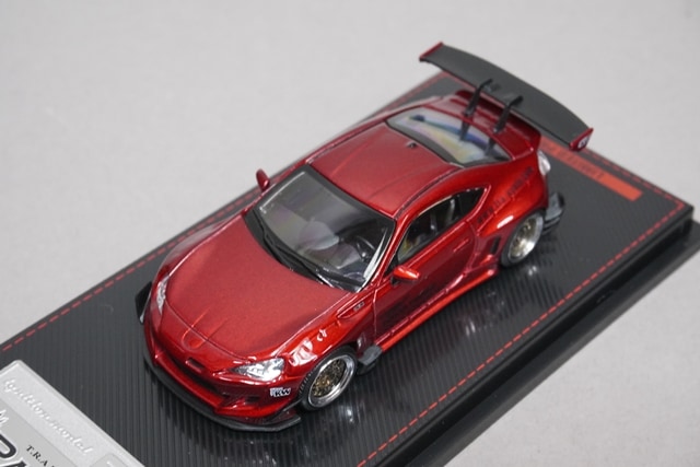 ignition model × TOMYTEC 赤いミニカー 1/64 イグニッションモデル IG1753 トヨタ パンデム 86 V3 レッド