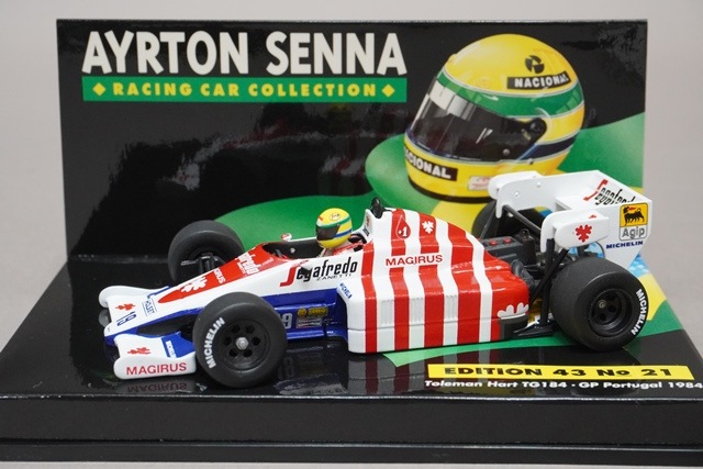 【ミニチャンプス　トールマンハートTG184 A.セナ1/18】 ミニチャンプス 作り出さ 1/18 Toleman Hart トールマンハート