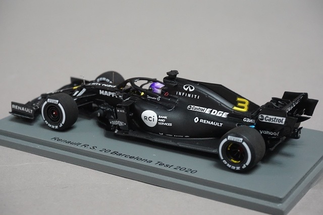 ミニチャンプス　ルノーR.S.20 ダニエル・リカルド　アイフェルGP 1/43 ミニチャンプス ルノーR.S.20 ダニエル・リカルド アイフェルGP 1/43