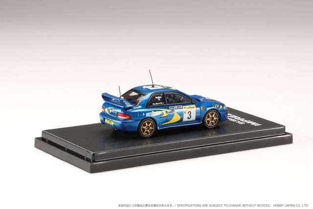 新品 HJR642041A ホビージャパン 1/64 スバル インプレッサ WRC 1997 