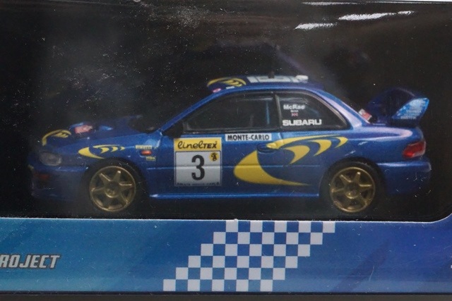 ホビージャパン64/1ミニカー　 SUBARUインプレッサWRC ３台セット kidbox_hjr642041e