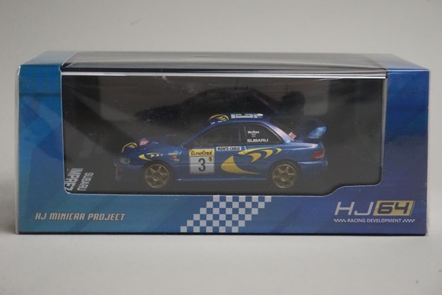 新品 HJR642041A ホビージャパン 1/64 スバル インプレッサ WRC