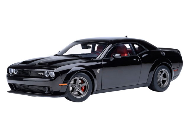 ���� 71765 �����ȥ����� 1/18 ���å� �����󥸥㡼 SRT �����ѡ� ���ȥå� 2023 �ʥ֥�å� ��PITCH BLACK��� 
