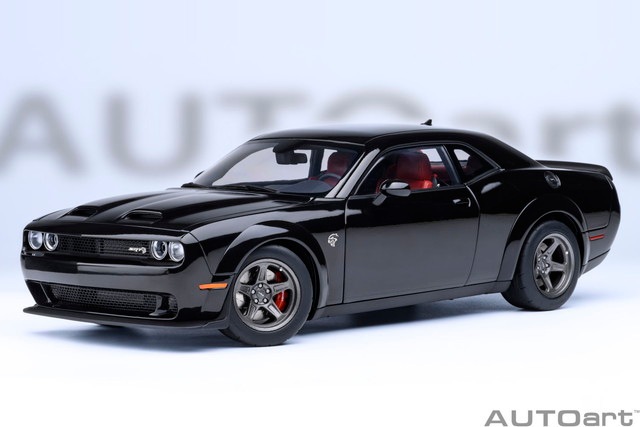 ���� 71765 �����ȥ����� 1/18 ���å� �����󥸥㡼 SRT �����ѡ� ���ȥå� 2023 �ʥ֥�å� ��PITCH BLACK��� 