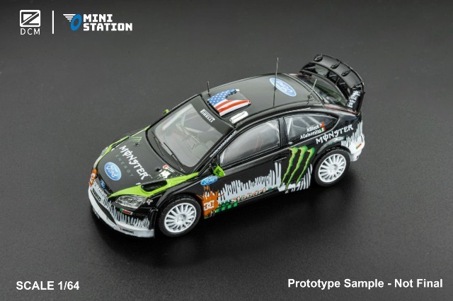 予約 DCM & Mini Station 1/64 フォード フィエスタ Ford Fiesta ST