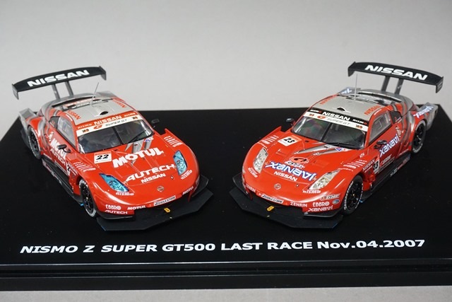 1/43 エブロ 43983 日産 ニスモ Z スーパーGT500 ラストレース 2007