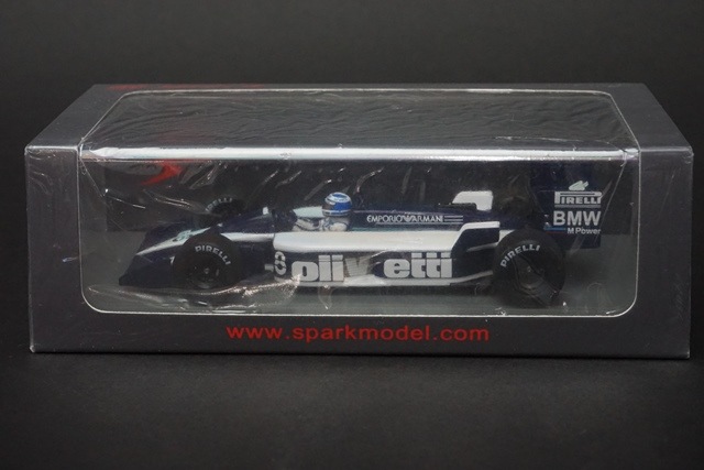 1/43 スパーク S4351 ブラバム BT55 カナダGP D.ワーウィック 1986#8
