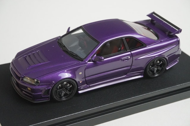 1/43 HPI 8399 ミラージュ 日産 ニスモ R34 GT-R Z-tune