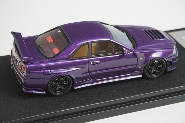 1/43 HPI 8399 ミラージュ 日産 ニスモ R34 GT-R Z-tune