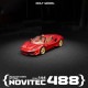 ͽ��  ONLY Model 1/64  NOVITEC 488 Roaster Roadster Classics red