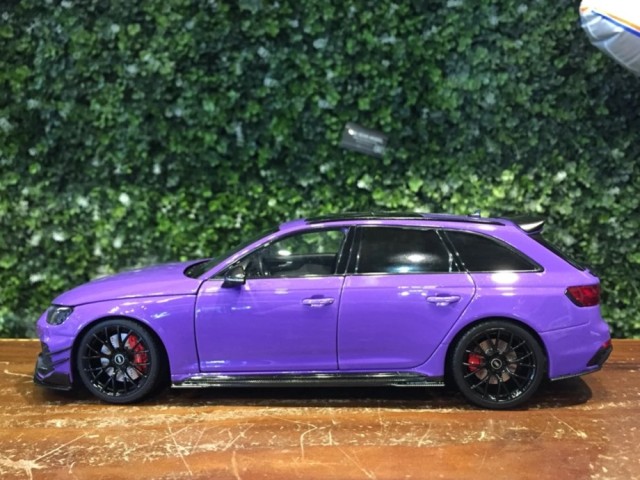 取寄せ KLW0002301 KILOworks 1/18 アウディ Audi RS4 Darwin VIOLA