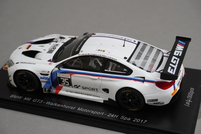 1/43 スパーク SB177 BMW M6 GT3 Walkenhorst Motorsport SPA 24H 2017