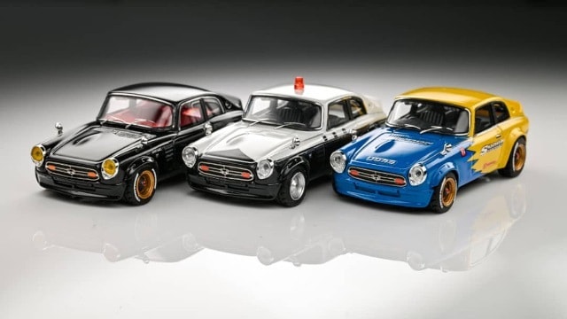 新品特価 YTM 1/64 ホンダ Honda S800 パトカー , Boost Gear