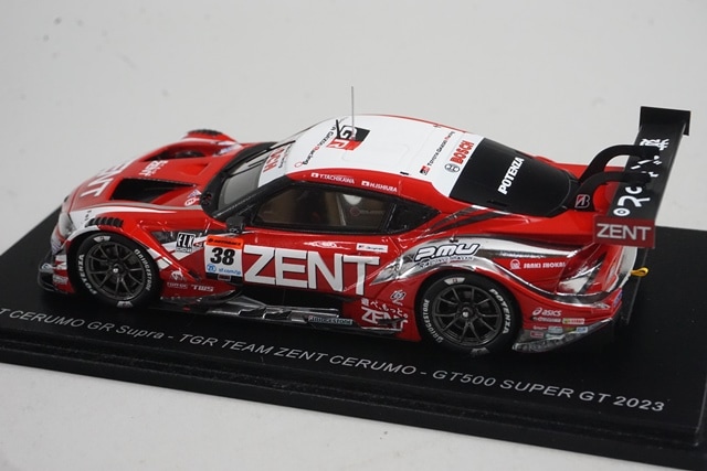 1/43 スパーク SGT062 トヨタ ゼント セルモ GR スープラ GT500