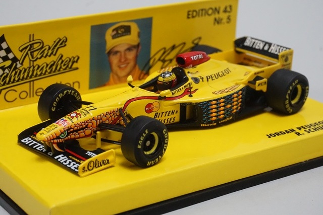 1/43 ミニチャンプス 514974311 ジョーダン プジョー 197 1997 #11 R