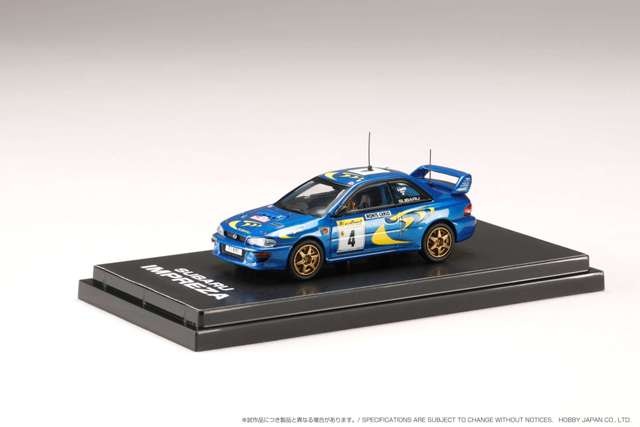 新品 HJR642041B ホビージャパン 1/64 スバル インプレッサ WRC 1997