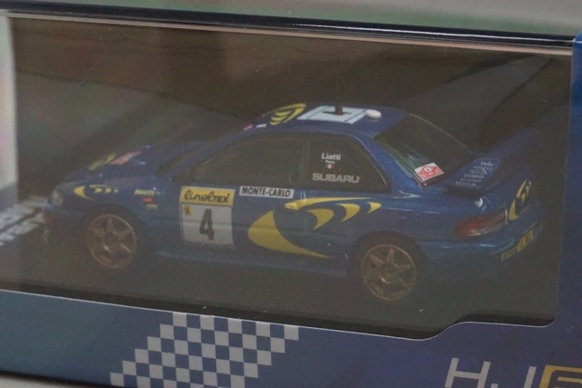 新品 HJR642041B ホビージャパン 1/64 スバル インプレッサ WRC 1997