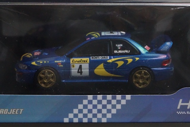 新品 HJR642041B ホビージャパン 1/64 スバル インプレッサ WRC 1997