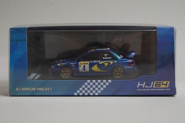 新品 HJR642041B ホビージャパン 1/64 スバル インプレッサ WRC 1997
