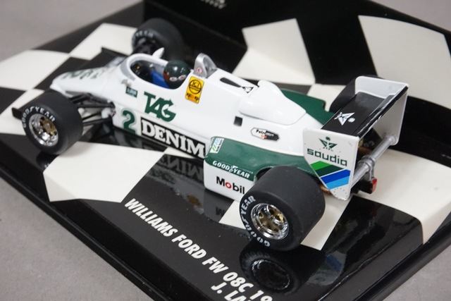 1/43 ミニチャンプス 430830002 ウィリアムズ フォード FW08C 1983 J