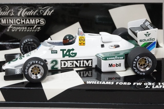 1/43 ミニチャンプス 430830002 ウィリアムズ フォード FW08C 1983 J