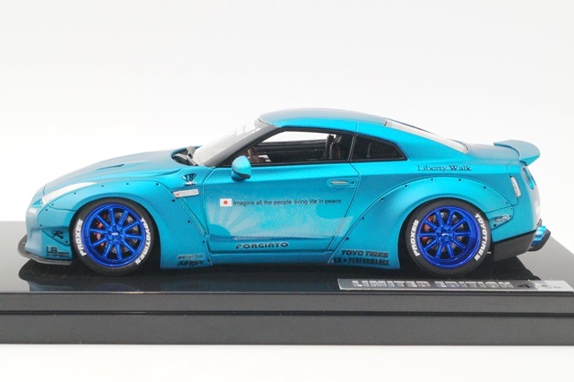 ����17B04-72 onemodel 1/43 ���� LB Work R35 Ducktail  �ޥåȥ֥롼