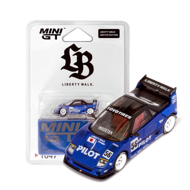 ���� MC266-AZBL TSM MINI-GT 1/64 �ޥĥ� Mazda AZ-1 Liberty Walk LB40 PILOT RHD ��LBWK���� �֥ꥹ��������