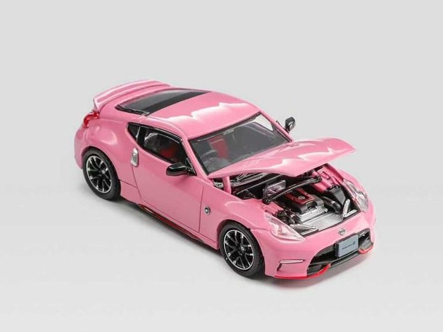 予約 Fuji 1/64 フェアレディ Fairlady Z Z34 370z Pink, Boost Gear