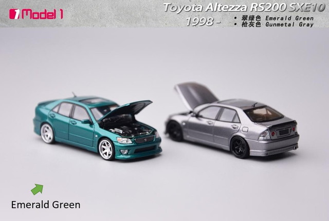 予約 Model One 1/64 トヨタ アルテッツァ Toyota Altezza RS200 SXE10