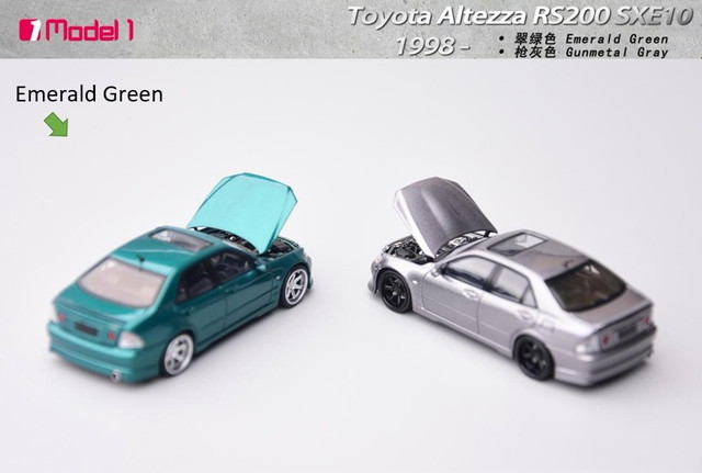 予約 Model One 1/64 トヨタ アルテッツァ Toyota Altezza RS200 SXE10