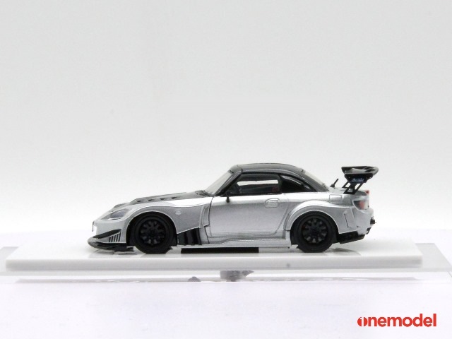 新品 20F01-07 onemodel 1/64 ホンダ S2000 J's Racing Grey