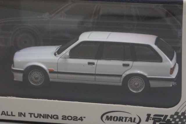 新品 Mortal 1/64 BMW E30 Touring ボンネット開閉 佛山展会限定