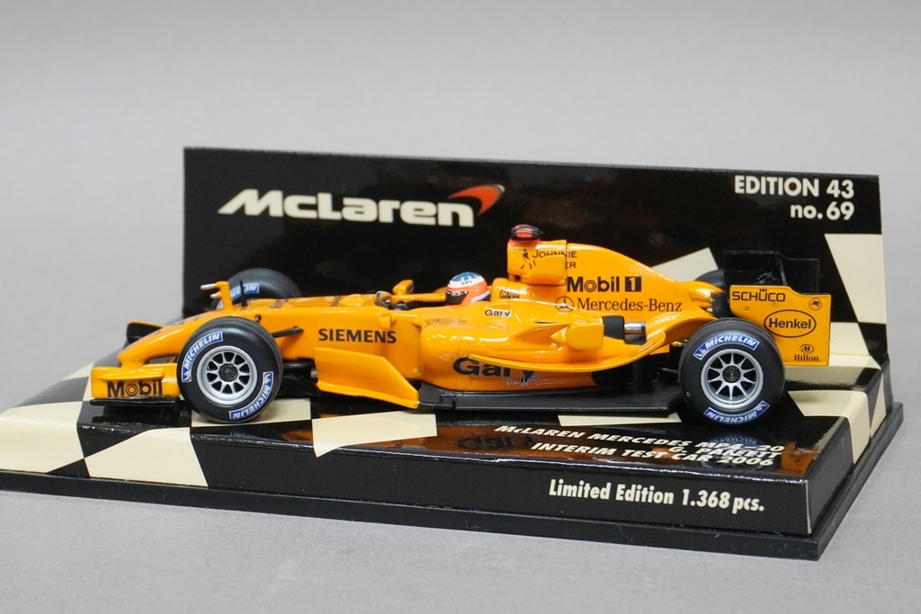 1/43 ミニチャンプス 530064395 マクラーレン メルセデス MP4/20