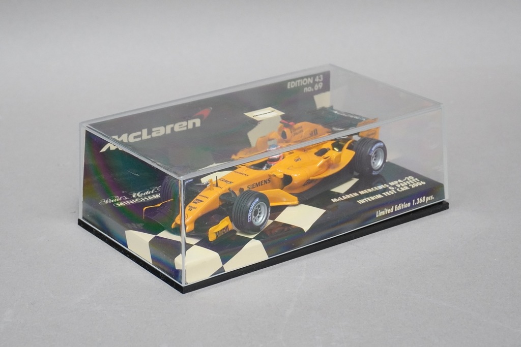 1/43 ミニチャンプス 530064395 マクラーレン メルセデス MP4/20