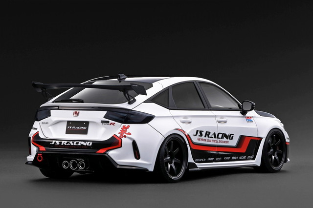 ͽ�� IG3933 �����˥å�����ǥ� 1/18 �ۥ�� Honda Civic Type-R J'S Racing (FL5) White XDemo Car 