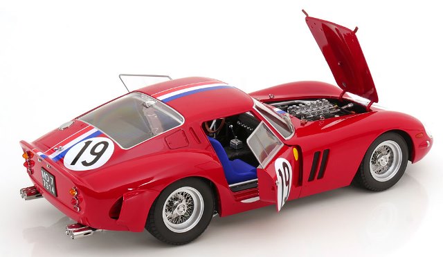 Ferrari 250 GTO 1962 ミニカー 1962 FERRARI 250 GTO BLACK by KYOSHO 1:18 RARE 1st Edition