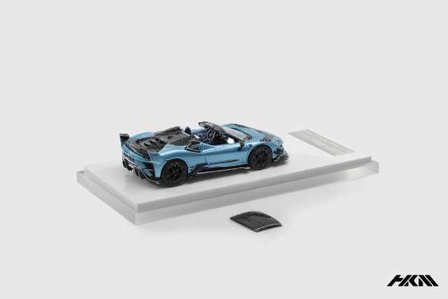 予約 HKM Premium 1/64 Mansory F9XX(SF90) Skyblue Spider, Boost