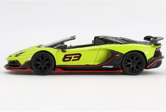 新品 MGT00887-BL TSM MINI-GT 1/64 ランボルギーニ アヴェンタドール