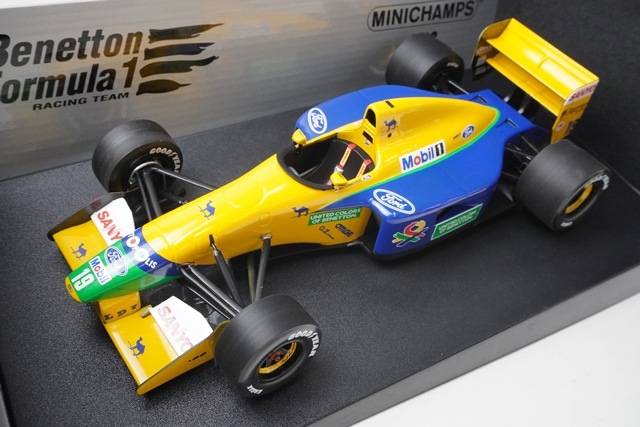 MINICHAMPS ベネトンフォード B191B 1992年初期 1/18 ミニチャンプス 100920119 ベネトン フォード B191B Early