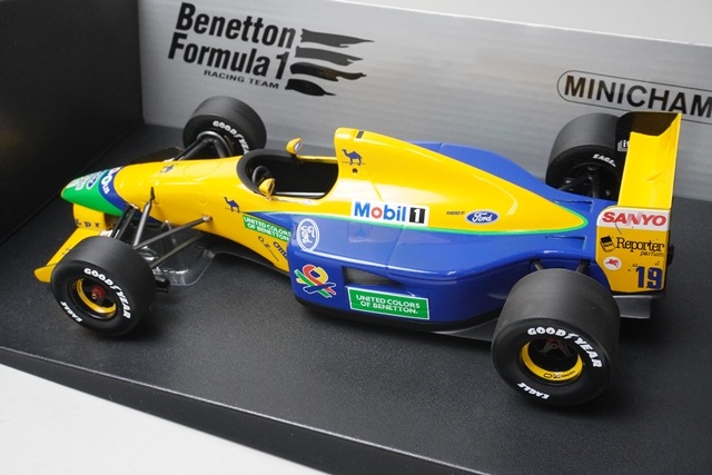 2026年最新】ミニチャンプス M.シューマッハ　1992 未使用品ミニチャンプス　ベネトンフォード　B191B B191の人気アイテム メルカリ - ミニカー