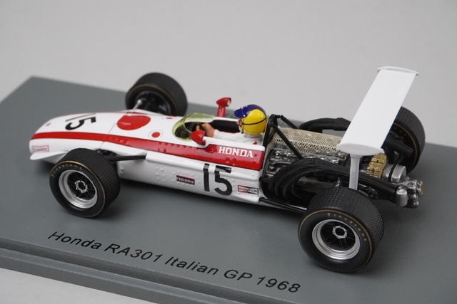 1/43 スパーク S6225 ホンダ RA301 イタリアGP 1968 #15 D.ホッブス